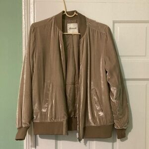 Madewell Velvet Bomber Jacket